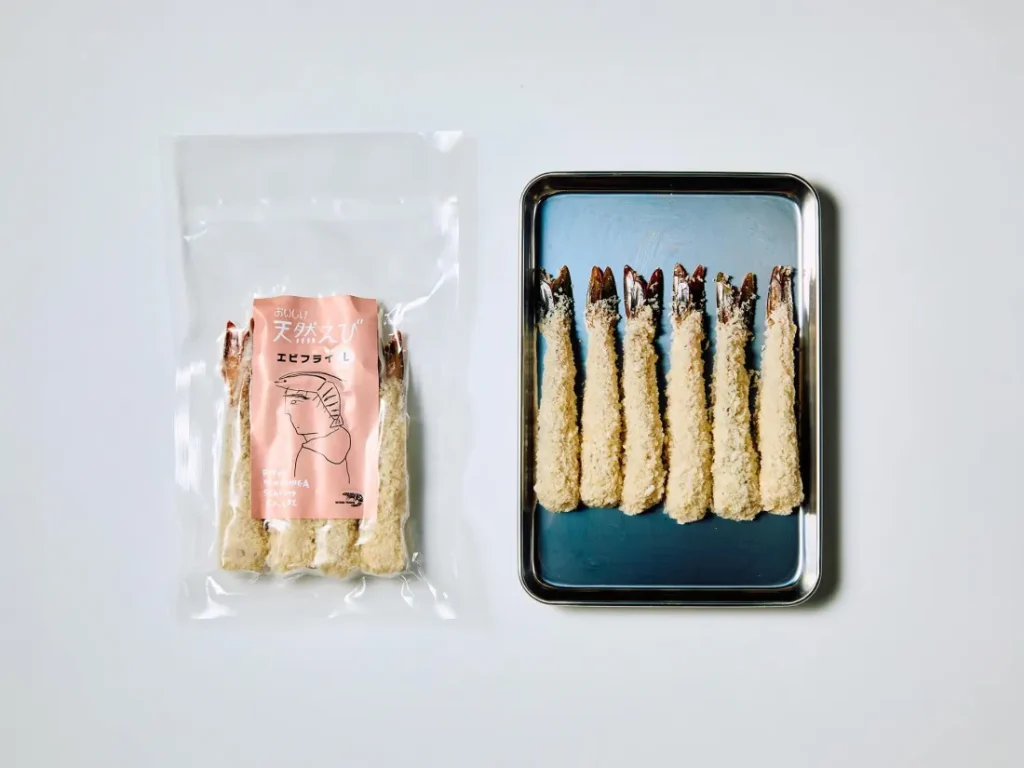 120g(約5尾) エビフライ/ Lサイズ  ＊卵不使用